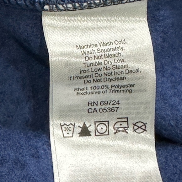 Women’s Columbia Large 12 - 14 Turtleneck Funnel Neck Navy Long Sleeve NWOT - Picture 8 of 8